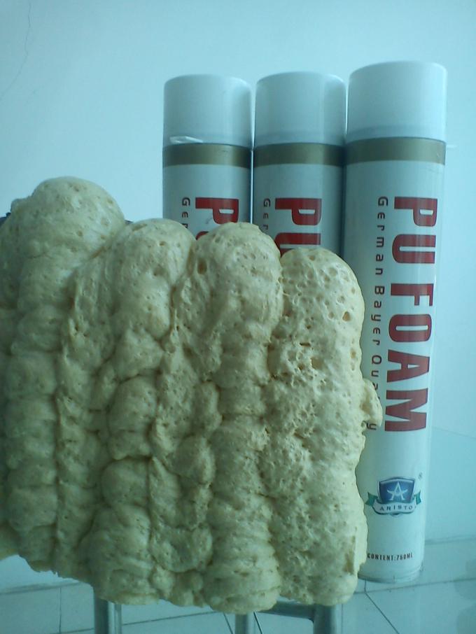 Fire Proof PU Foam Spray Can / Aerosol Polyurethane Foam Insulation B2