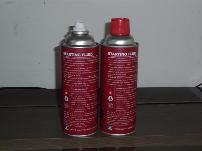 Low Temperature Auto Care Products Engine Start Spray / Quick Engine Starting Fluid Spray