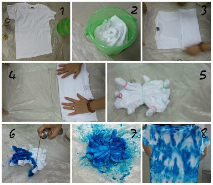 Fabric Spray Paint Aristo Tie Dye Spray for DIY Non toxic