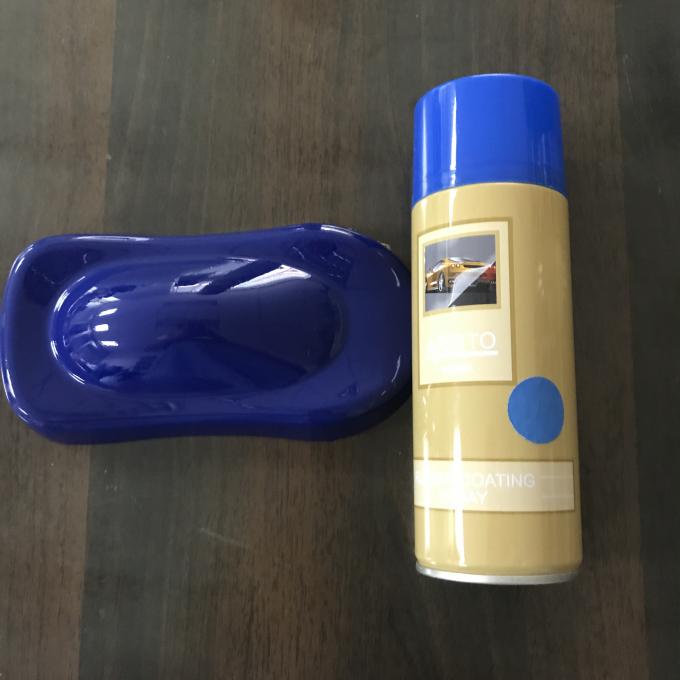 Blue Color Water Based Paint Peelable Rubber Coating Spray Paint Aerosol