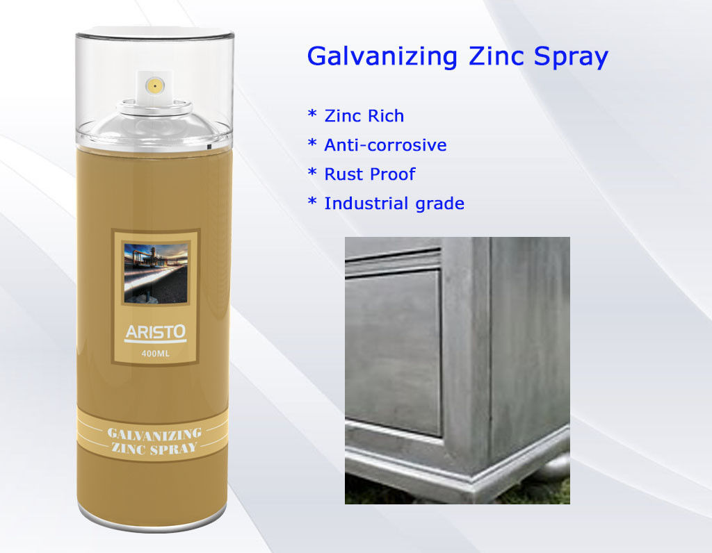 Rust Proof Cold Galvanizing Zinc Spray Paint Anti corrosive All