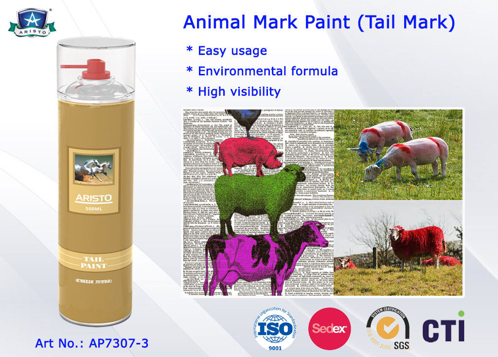 Fast Drying Waterproof Spray Animal Mark Paint for Pig / Sheep ... Fast Drying Waterproof Spray Animal Mark Paint for Pig / Sheep ...