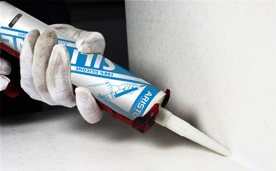 5-10 Minutes Skin Time UV Resistant Silicone Waterproof Sealant with 24 Hours Full Cure for Indoor and Outdoor Use