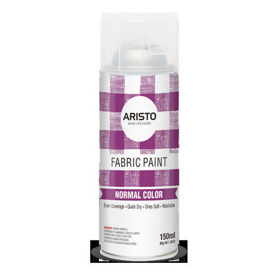 Aristo 150ml 400ml Permanent Colors Fabric Spray Paint