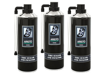 Automotive Tire Care Products 400ML Tire Sealer &amp; Inflator Spray Liquid Coating