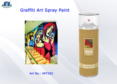 Aerosol Acrylic Art Graffiti Spray Paint Cans for Artist with Normal , Fluo , Metallic Color