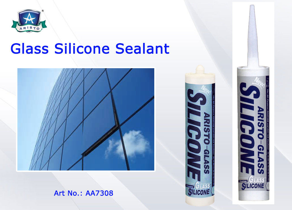 Acetic Glass Silicone Sealant Fast Curing for Construction Glass Window