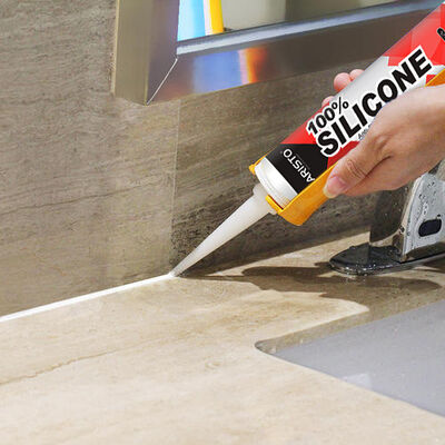 Waterproof Silicone Sealant with Temperature Resistance -50 to 250°C and UV Resistant for Indoor and Outdoor Use