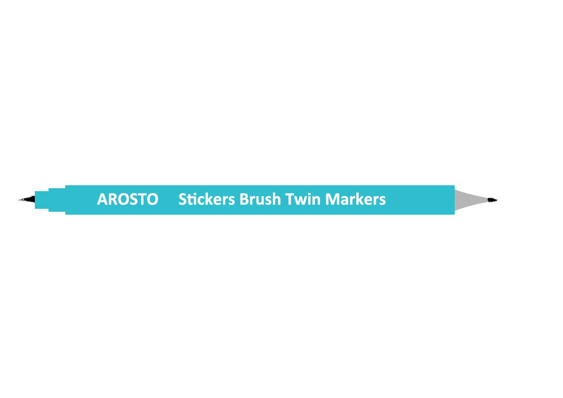 Brush Twin Marker Pen