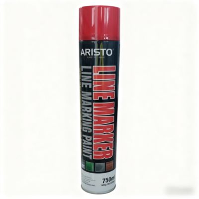 Line Marking Spray Paint with Gross Weight 600g, Free Sample With Two Pieces, and Volume 750ml for Interior & Exterior Use