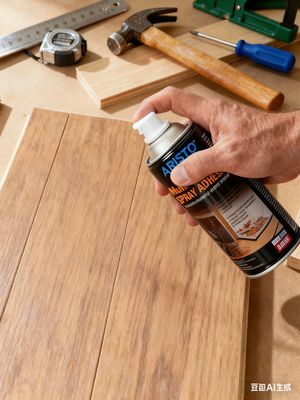 Permanent Non-Toxic Acrylic Spray Adhesive for Strong and Durable Bonding in Crafting and DIY Projects