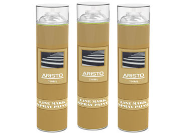 750ml acrylic  Line Mark Spray Paint , road marking spray paint with normal / fluo colors
